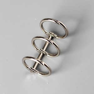 2Pcs/Lot Metalni album s 3 prstena za uvezivanje slobodnih listova DIY prstenovi za uvez knjiga A5 A6 A7 Uredski pribor za uvez