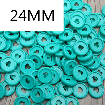 24MM30PCS prijenosno računalo ljubavni plastični prsten za uvezivanje labavi listovi gljiva rupa ljepilo planer za uvezivanje prsten registrator