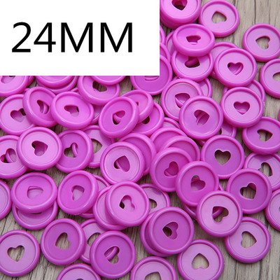 24MM30PCS prijenosno računalo ljubavni plastični prsten za uvezivanje labavi listovi gljiva rupa ljepilo planer za uvezivanje prsten registrator