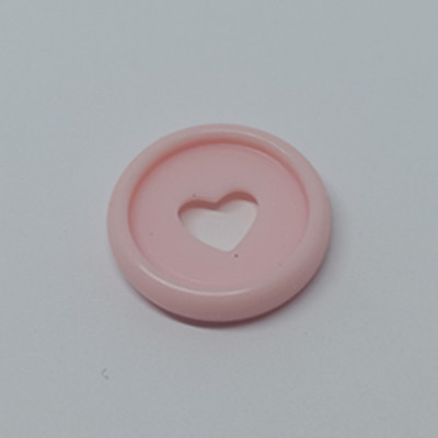 24MM30PCS prijenosno računalo ljubavni plastični prsten za uvezivanje labavi listovi gljiva rupa ljepilo planer za uvezivanje prsten registrator