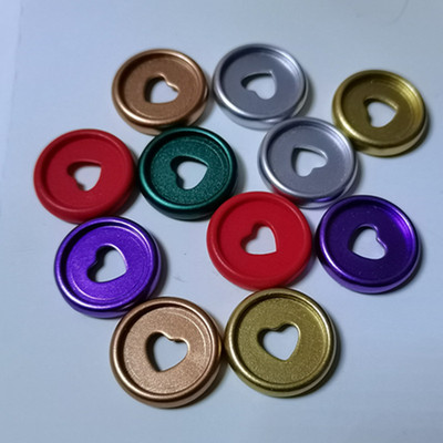 20PCS 23mm novi matirani plastični uvezi CD DIY gumbi na slobodnim listovima 360 stupnjeva rotirajući gumbi s rupom od gljive Matirani gumbi