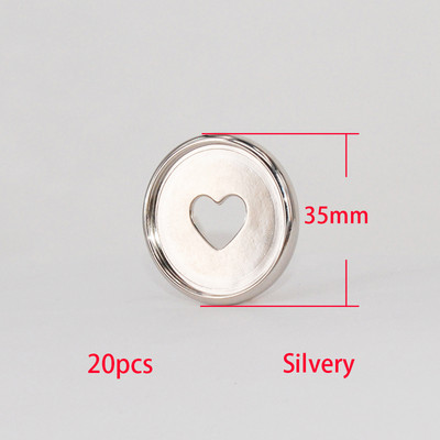 20 komada 35 mm Gljiva Bidning Kopča Planer Binder Diskovi Diskovi za uvezivanje gljiva Prsten za bilježnicu Dnevnik Uredski i školski pribor