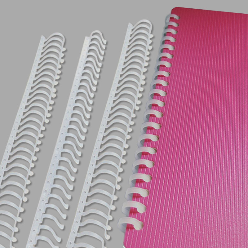 5 komada, mekana zavojnica s 30 rupa, traka za uvezivanje listova A4 A5 B5, prozirni prsten za uvezivanje, uklonjivi prsten za uvezivanje, plastična kopča