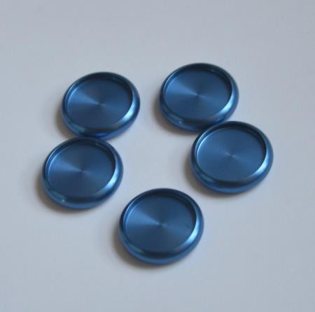 6db 38mm-es könyvkötési kellékek Alumínium kötőtárcsák Gombalyukas iratgyűjtő fém lemezkötözéssel laza levelű gyűrűs csattal