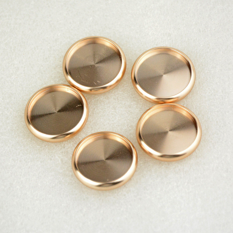 6db 38mm-es könyvkötési kellékek Alumínium kötőtárcsák Gombalyukas iratgyűjtő fém lemezkötözéssel laza levelű gyűrűs csattal