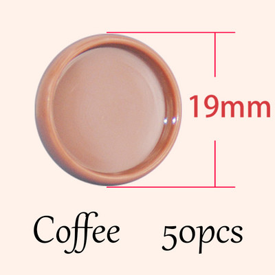 50 komada 19 mm čvrsti prstenovi s rupama u obliku gljive, vezivo, DIY diskovi, plastično vezivo, prstenovi za vezivanje od 360 stupnjeva sklopivi uredski materijal