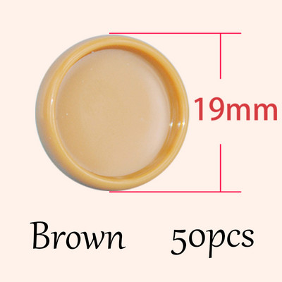 50 komada 19 mm čvrsti prstenovi s rupama u obliku gljive, vezivo, DIY diskovi, plastično vezivo, prstenovi za vezivanje od 360 stupnjeva sklopivi uredski materijal