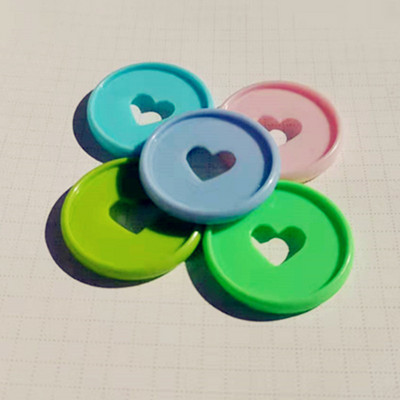 Plastični prsten za uvezivanje, slobodna kopča za uvezivanje s rupom od gljive, ljepilo za bilježnicu, uredski pribor za uvezivanje 12KOM 35MM