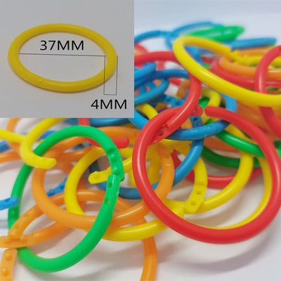 Ogromni prsten za registrator za vrata nasumično otvaranje datoteke za pohranu prstena fiksni uvez bušenje plastičnih ručnih računa papirna kopča s slobodnim listovima