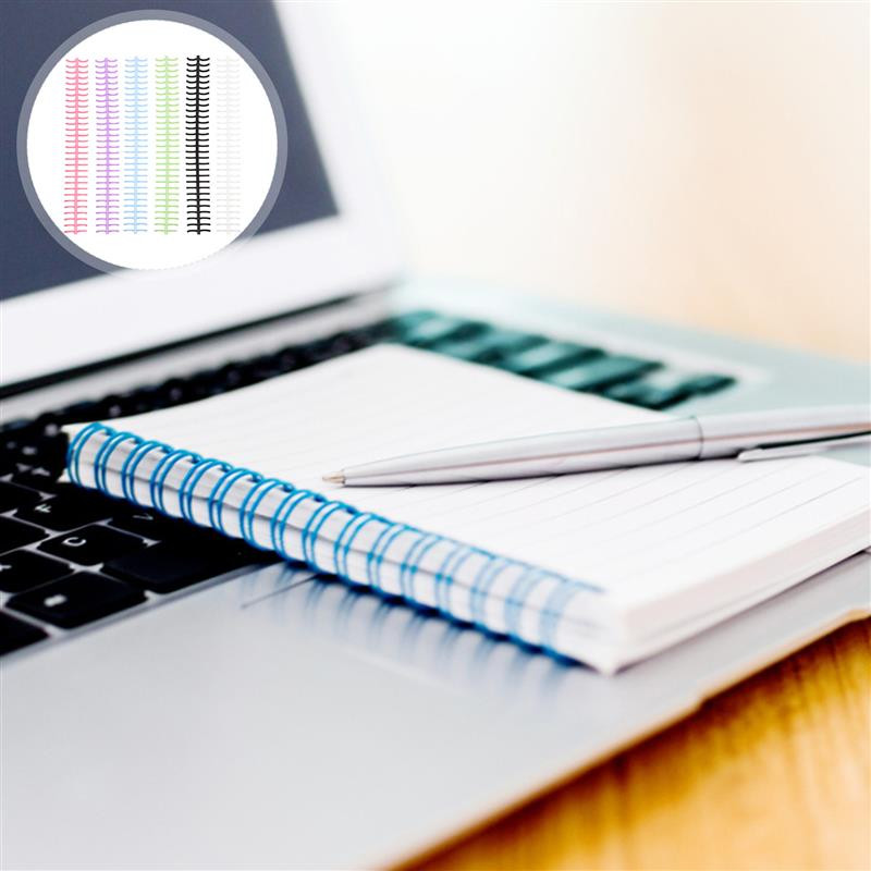 12 tk Sülearvuti köitmise ogad spiraalsed sülearvuti mähised spiraalid kammköited