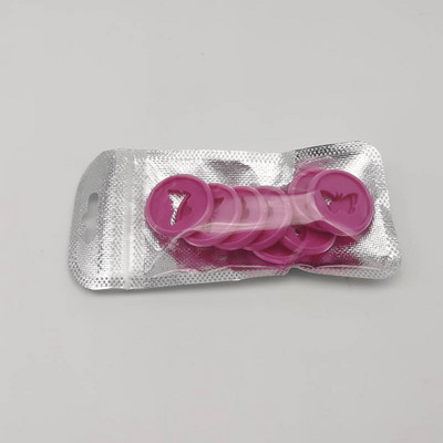 10Pcs/Lot 28MM šareni leptir, gljiva, uvez, disk, disk, plastični uvez, DIY, uredski uvez s kopčom od 360 stupnjeva