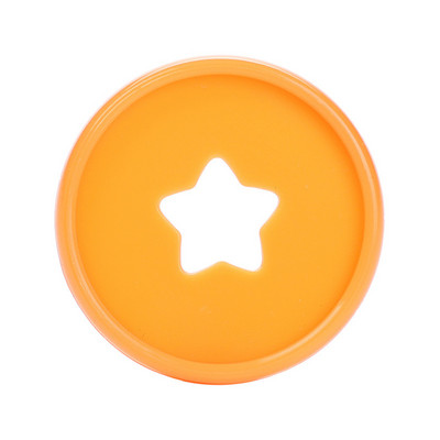 30PCS 35MM uzorak petokrake zvijezde u boji, plastični prsten za uvezivanje, kopča za uvez, blok za pisanje s rupom od gljive, poseban CD.