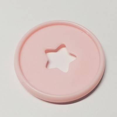 30PCS 35MM uzorak petokrake zvijezde u boji, plastični prsten za uvezivanje, kopča za uvez, blok za pisanje s rupom od gljive, poseban CD.