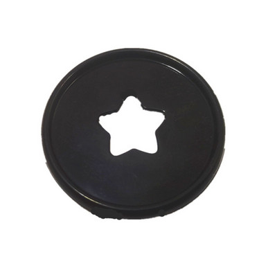 30PCS 35MM uzorak petokrake zvijezde u boji, plastični prsten za uvezivanje, kopča za uvez, blok za pisanje s rupom od gljive, poseban CD.