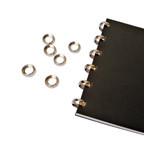 6PCS 18mm unutarnjeg promjera plastične labave listove za bilježnicu prsten za vezivanje prstena kopča album album spomenar zanatske fotografije alat za podijeljeno prstenje