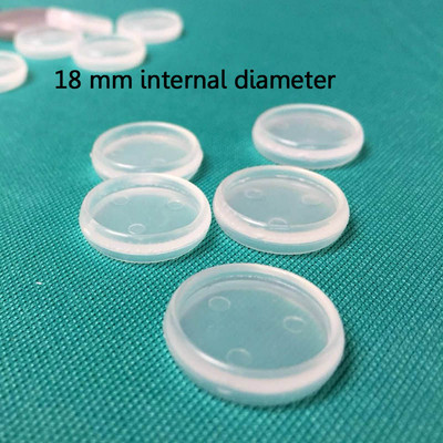 6PCS 18mm unutarnjeg promjera plastične labave listove za bilježnicu prsten za vezivanje prstena kopča album album spomenar zanatske fotografije alat za podijeljeno prstenje