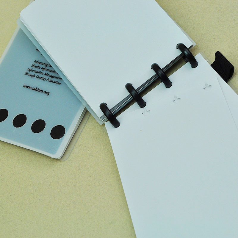 6PCS 18mm unutarnjeg promjera plastične labave listove za bilježnicu prsten za vezivanje prstena kopča album album spomenar zanatske fotografije alat za podijeljeno prstenje