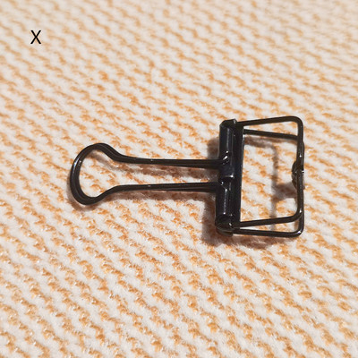 Kis irodai kellékek könyvcsipesz irodaszer mappa al-szín fém hosszú farok klip kötési klip retro fecskefarkú klip