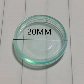 20PCS20MM Нова прозрачна желеобразна плътна пластмасова катарама за пръстен за подвързване, консумативи за подвързване на диск с дупка за гъба.