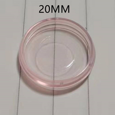 20PCS20MM Nova prozirna prstenasta kopča od pune plastike u boji želea, potrošni materijal za uvez diska s rupom od gljive.