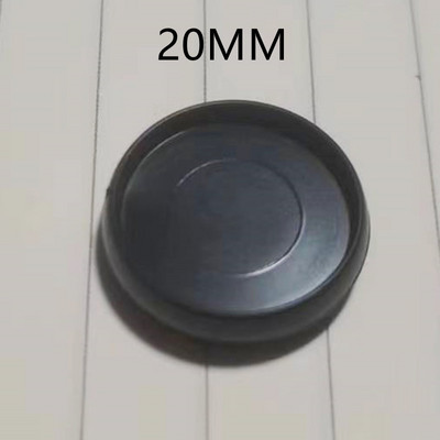 20PCS20MM Nova prozirna prstenasta kopča od pune plastike u boji želea, potrošni materijal za uvez diska s rupom od gljive.