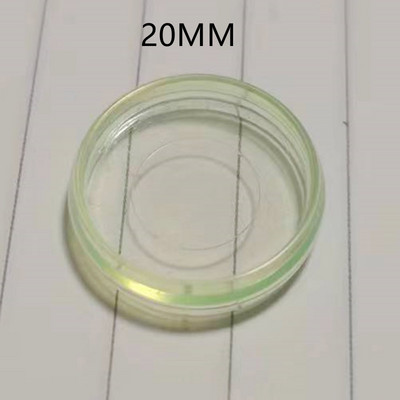 20PCS20MM Nova prozirna prstenasta kopča od pune plastike u boji želea, potrošni materijal za uvez diska s rupom od gljive.