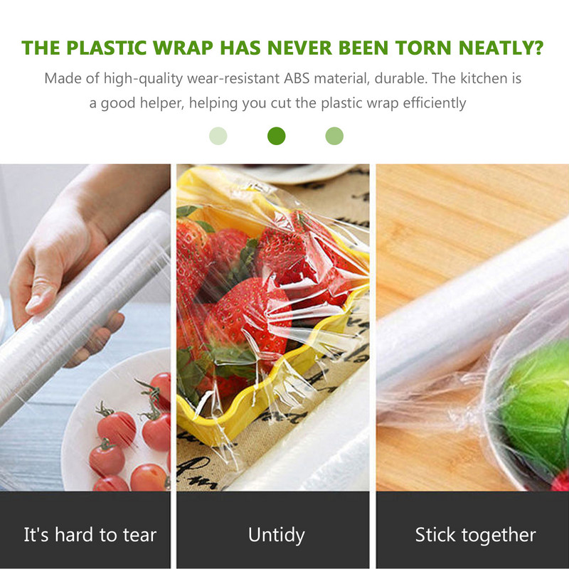 2 kom. Plastična folija Klizač Dozator hrane Folija Prianjajući Rezač Kuhinjski Gadget