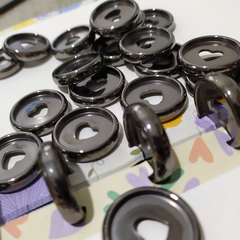 12KOM Novi 23MM disk za uvez, kopča za prijenosno računalo, vezivo s rupom u obliku gljive, plastični uvez za disk u obliku srca, pribor za uvez knjiga