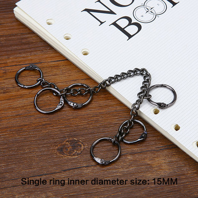 Retro metalni uvez za knjige sa šarkama za albume, isječci za albume, DIY foto aktivnosti, zvonasti lančić za uvez, dopisnice