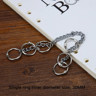 Retro metalni uvez za knjige sa šarkama za albume, isječci za albume, DIY foto aktivnosti, zvonasti lančić za uvez, dopisnice