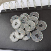 Nova kopča za uvez od 35 mm, bilježnica s rupom u obliku gljive, rupica za uvezivanje diska, blok za uvezivanje, prstenasta kopča, plastična kopča za diskove s otvorenim listovima Ured i škola