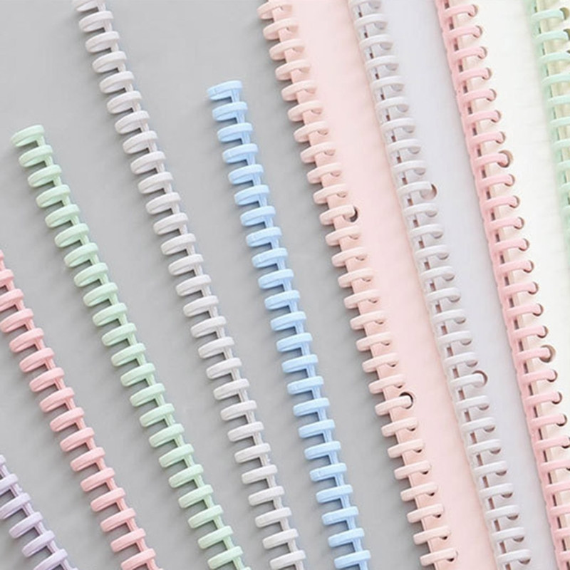 10 kom 30 rupa Krugovi Prsten Spiralni A4 Spojnice za uvez u bilježnicu Papir za knjige spomenara s slobodnim listovima