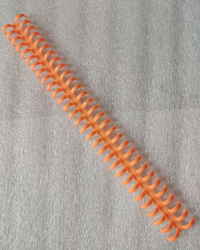 5 komada 12 mm 30 rupa, plastični prsten za uvezivanje, opružni spiralni prstenovi za djecu A4 A5 A6 Papirnato računalo Uredski pribor