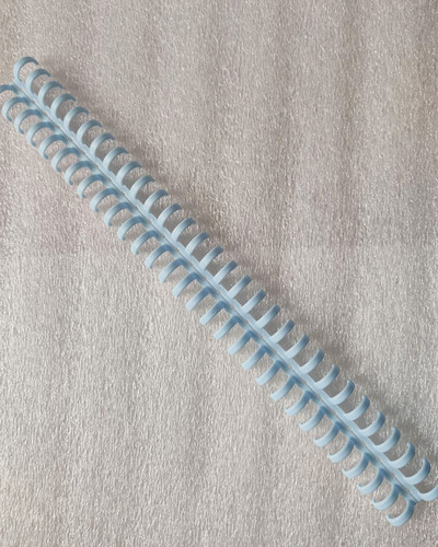 5 komada 12 mm 30 rupa, plastični prsten za uvezivanje, opružni spiralni prstenovi za djecu A4 A5 A6 Papirnato računalo Uredski pribor