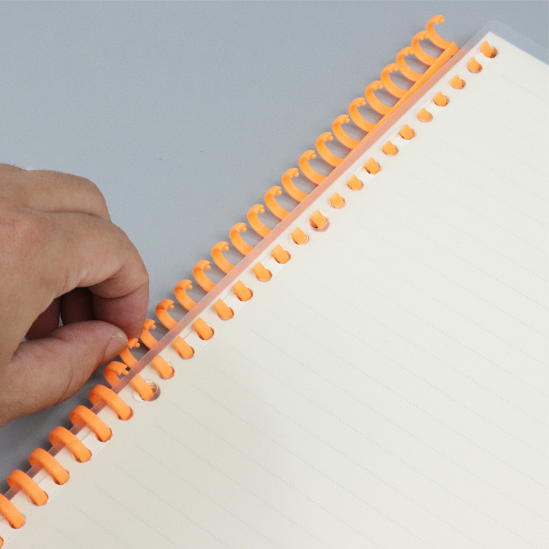 5 komada 12 mm 30 rupa, plastični prsten za uvezivanje, opružni spiralni prstenovi za djecu A4 A5 A6 Papirnato računalo Uredski pribor