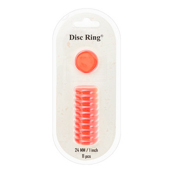 11 τμχ Δίσκοι δεσίματος 24 mm 28 mm για Planner Discs Δαχτυλίδι μανιτάρι Binder Discbound Planner Plastic Ring Binder Binder Δίσκος στήθους