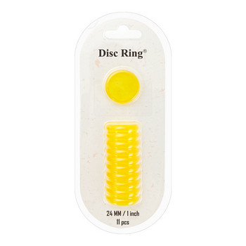 11 τμχ Δίσκοι δεσίματος 24 mm 28 mm για Planner Discs Δαχτυλίδι μανιτάρι Binder Discbound Planner Plastic Ring Binder Binder Δίσκος στήθους