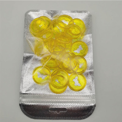 24Pcs/Lot Plastični prstenovi za uvezivanje 28MM Leptir labava kopča Prozirna kopča Rupa u obliku gljive Disk za uvez u bilježnicu