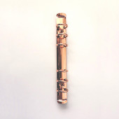 A5/A6 Rose Gold Fém spirális irattartó csíptető laza levelű irattartók Jegyzetfüzet irattartó mappa karikakapcsok Album Scrapbook kötőgyűrűk