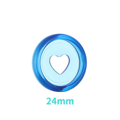 Plastični prstenovi za uvezivanje 30PCS24MM rupa u obliku gljive ljubavni gumb za uvezivanje slobodnih listova DIY gumb za uvezivanje prstenova za knjige sa slobodnim uvezima