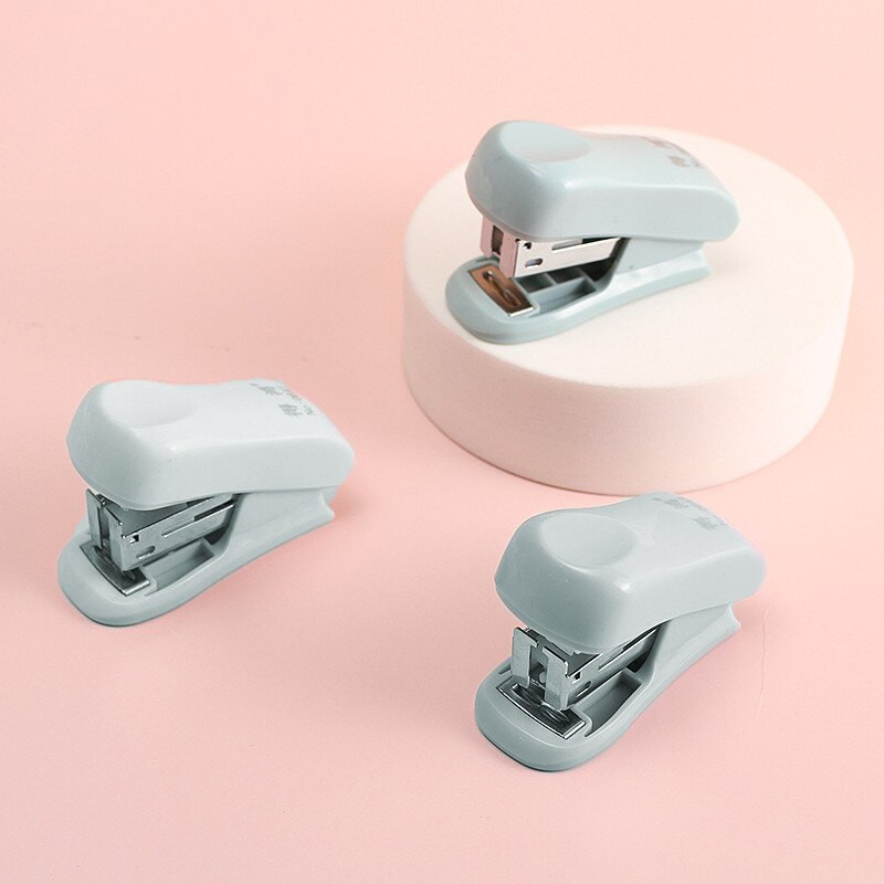 1vnt Mini segtuvų rinkinys Kabės Popieriaus segtuvai Raštinės reikmenys Biuro Kawaii Kanceliarinių prekių įrišimo įrankiai Mokykliniai reikmenys