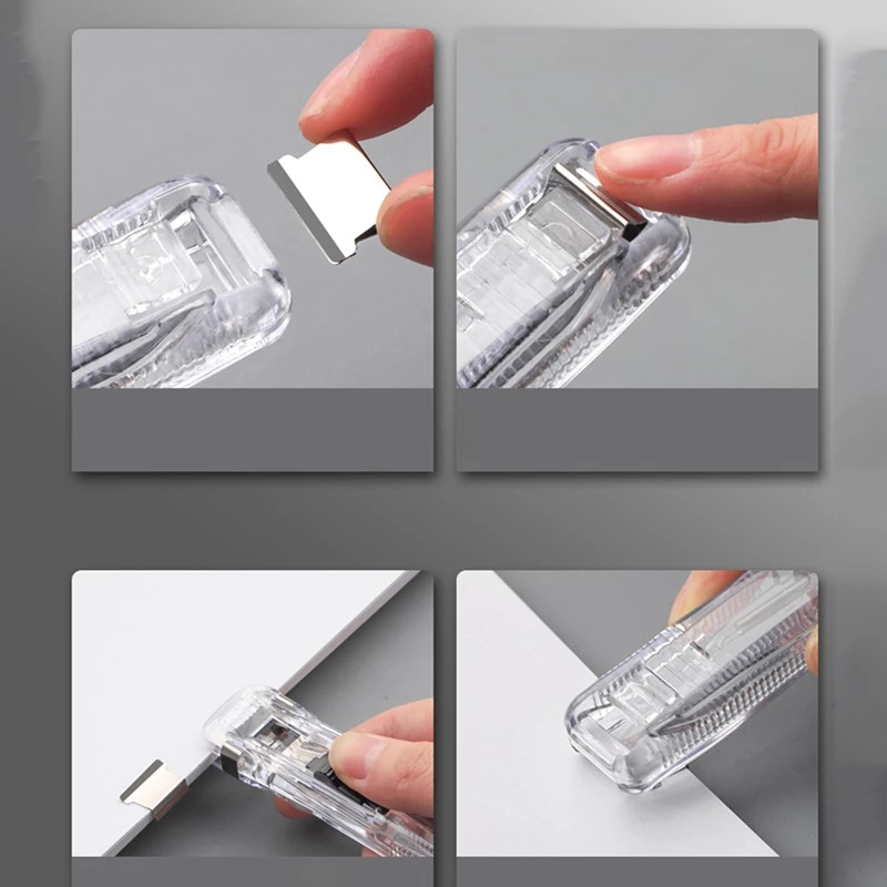 Daugkartinio naudojimo metalinis spaudžiamasis segtukas, segtukų nuėmiklis Popieriaus tvirtinimas Tvarkymo segiklis Stumiamasis spaustukas Popierius įrišimo failas Biuro stacionarus