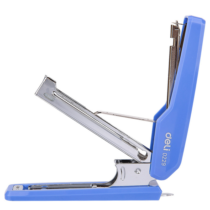 DELI Stapler 10 # Metalinio pagrindo patvarus segiklis 0229 kanceliarinės prekės kanceliarinės prekės kabės biuro reikmenys