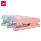 DELI Fashion Office Skavotājs Nr.12 Half Strip skavotājs 24/6 un 26/6 gluda skavošana kancelejas piederumu biroja piederumu skavas E0402F