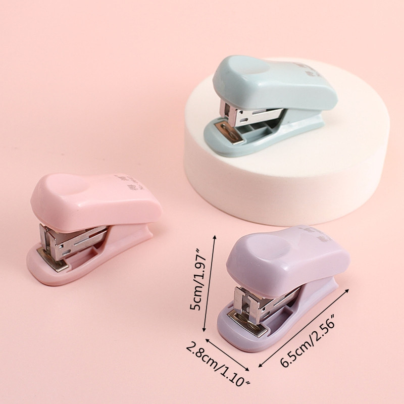 Rankinis segiklis mini biuro segtuvų rinkinys, 400 vnt. 24/6 kabės, skirtos namų mokyklos biuro verslui 20 lapų talpa