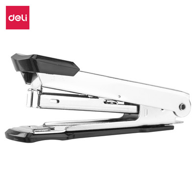 DELI Mini capsator Nr. 10 Mașină de capsator portabil colorat Structură metalică durabilă Legare hârtie Toods Rechizite de birou