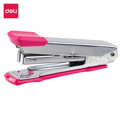 DELI mini segiklis Nr. 10 Spalvingas nešiojamas segiklis Patvarus metalo konstrukcijų popieriaus įrišimo raštai Biuro reikmenys