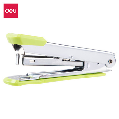 DELI mini segiklis Nr. 10 Spalvingas nešiojamas segiklis Patvarus metalo konstrukcijų popieriaus įrišimo raštai Biuro reikmenys