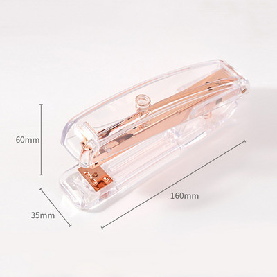 Rose Gold Stapler Edition Metalne ručne klamerice 24/6 26/6 uključuju 100 spajalica Uredski pribor Školski pribor