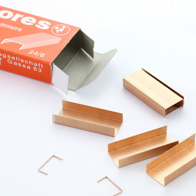 Rose Gold Stapler Edition Metalne ručne klamerice 24/6 26/6 uključuju 100 spajalica Uredski pribor Školski pribor
